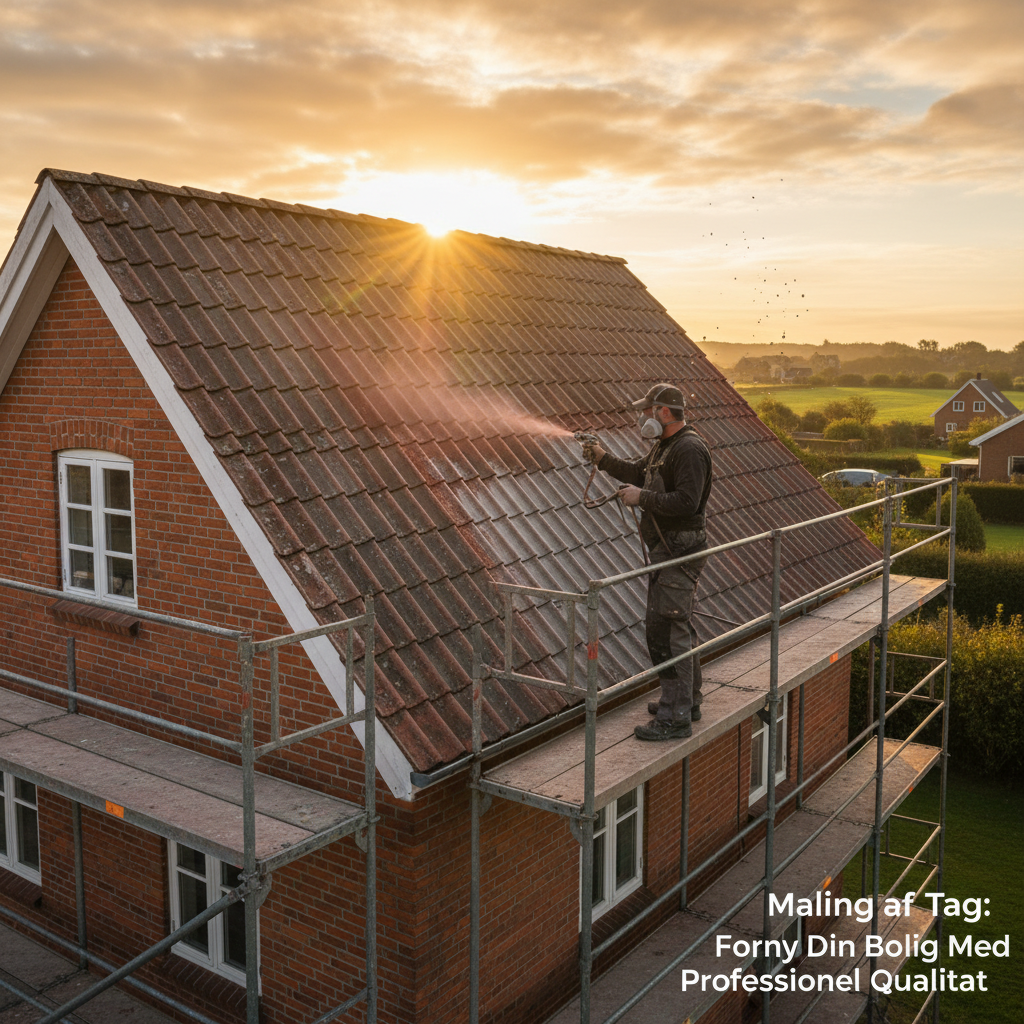 Maling af tag: Priser, fordele og hvornår det er en god ide