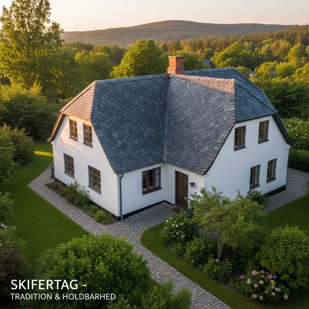 Skifertag: Priser, fordele og hvorfor naturskifer holder i 100+ år