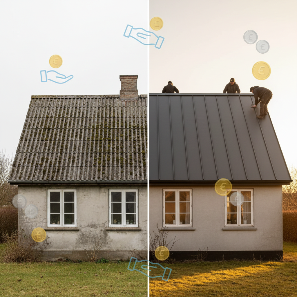 Tilskud til fjernelse af asbest tag: Komplet guide til støttemuligheder